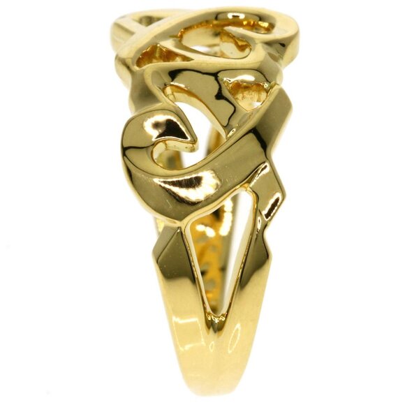 TIFFANY 18k Yellow Heart Ring - Picture 3 of 11